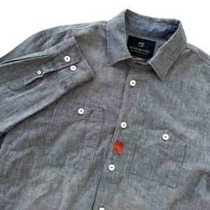 Scotch & Soda Gray Casual Button Down Shirt